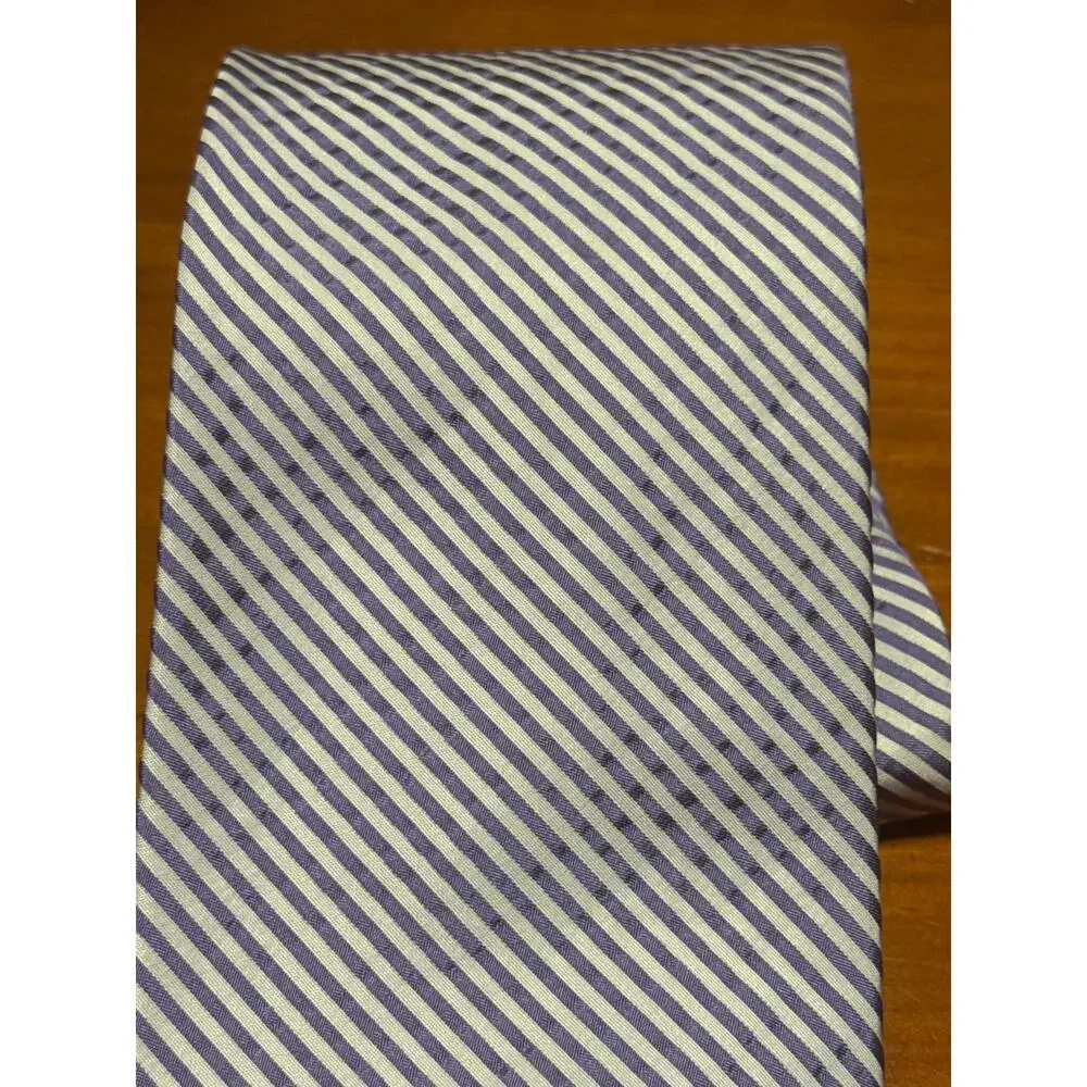 Jos. A. Bank Executive‎ Collection 100% Silk Necktie, Blue Stripe NWOT